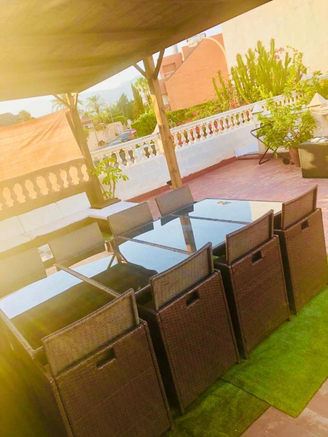 Gran Casa Con Terraza A 3 Min Playa Con Wifi - Rodeada De Servicios Roquetas de Mar Eksteriør billede